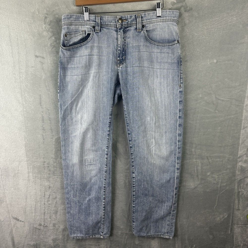 Fidelity Jimmy Jeans Men's 33 Medium Wash Blue Denim